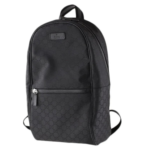 GG BACKPACK BLACK FABRIC MEN