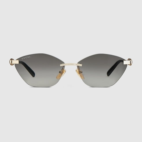 Sonnenbrille Cat-Eye Grau