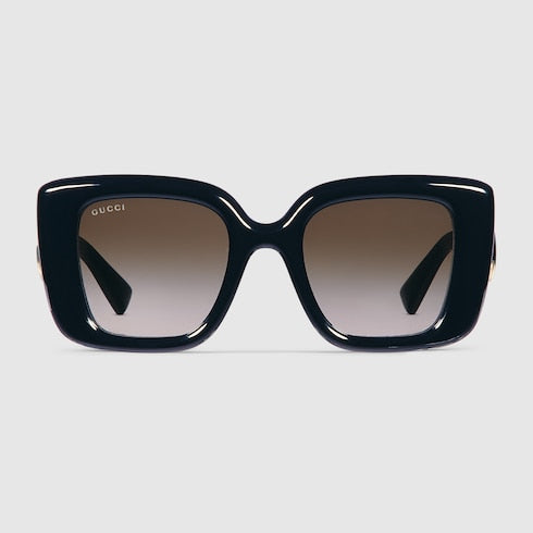 Sonnenbrille Butterfly Schwarz