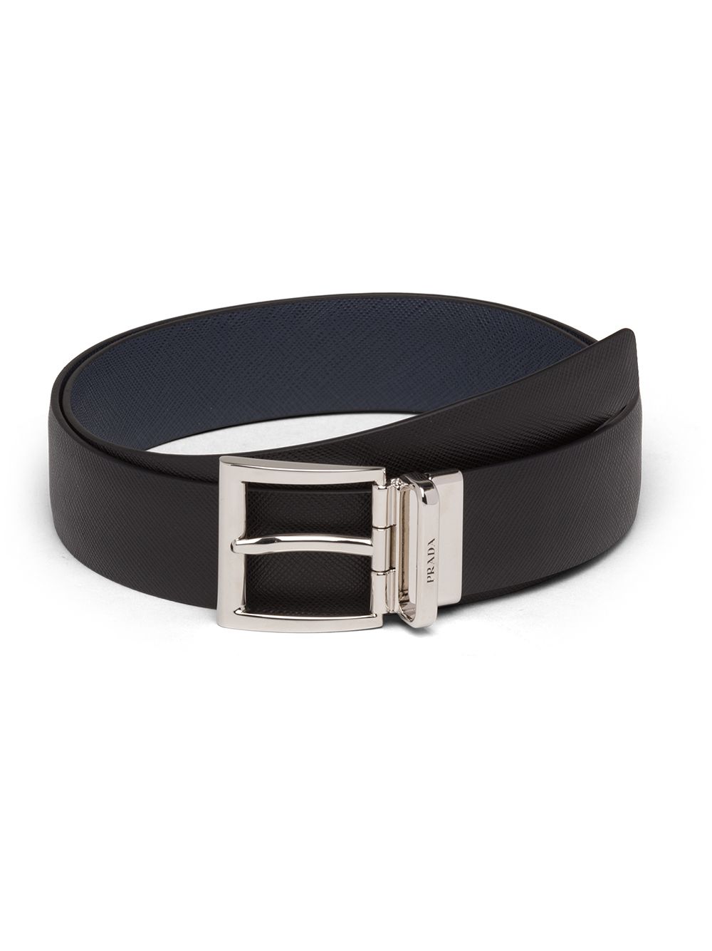 Reversible leather belt