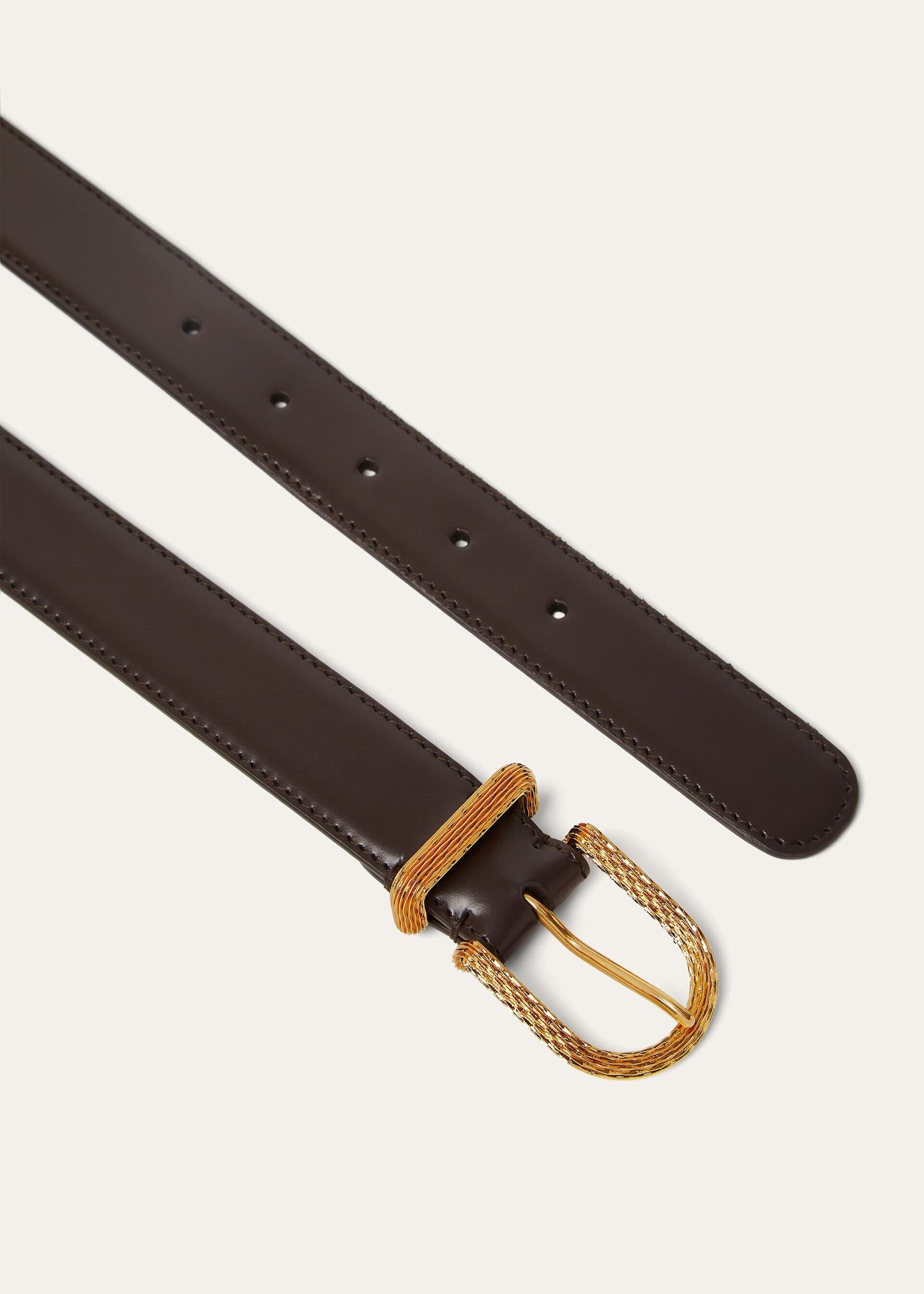 Gürtel Inlay Pecora Nera/Sun Gold Damen