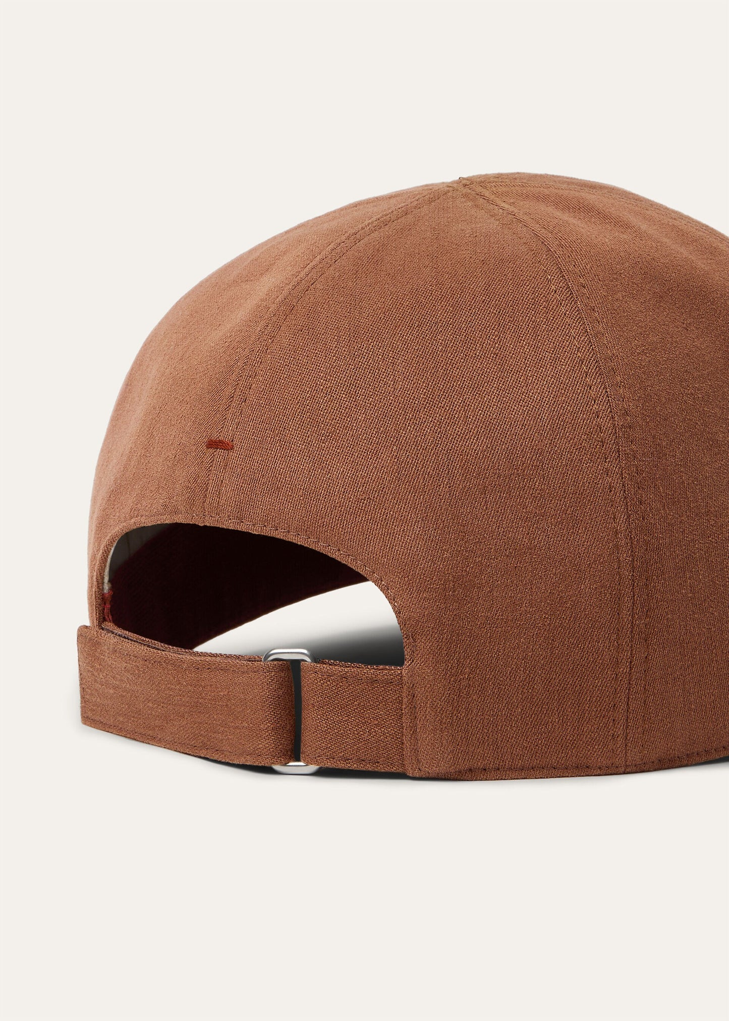 Baseball Cap Pearled Brandy Brown
