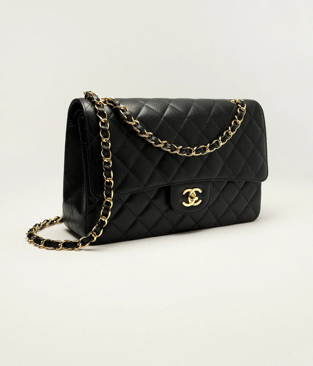 Large classic handbag black