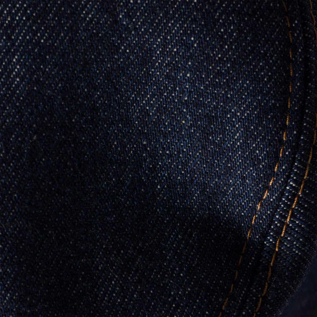 Fischerhut aus Denim Blau/Brandy
