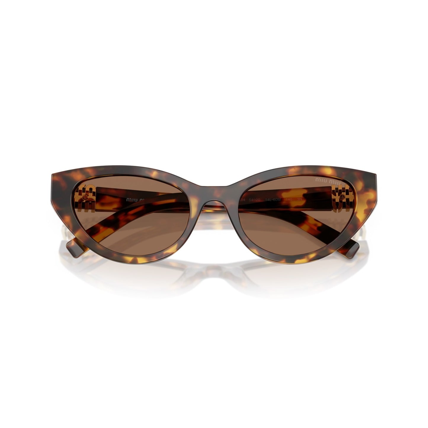 Sonnenbrille Farfalla in der Farbe Havana Honey