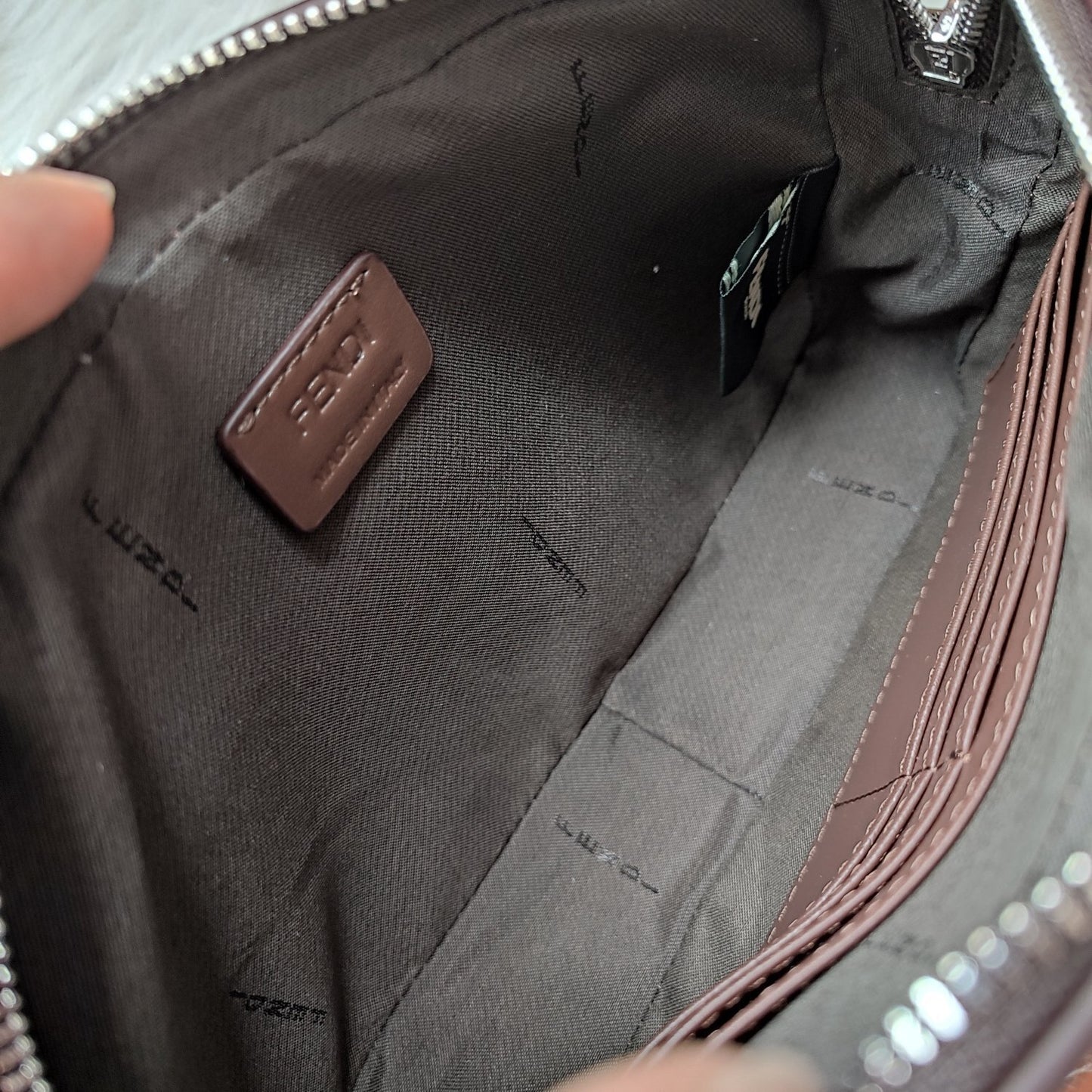 Weekend-Tasche aus braunem Leder