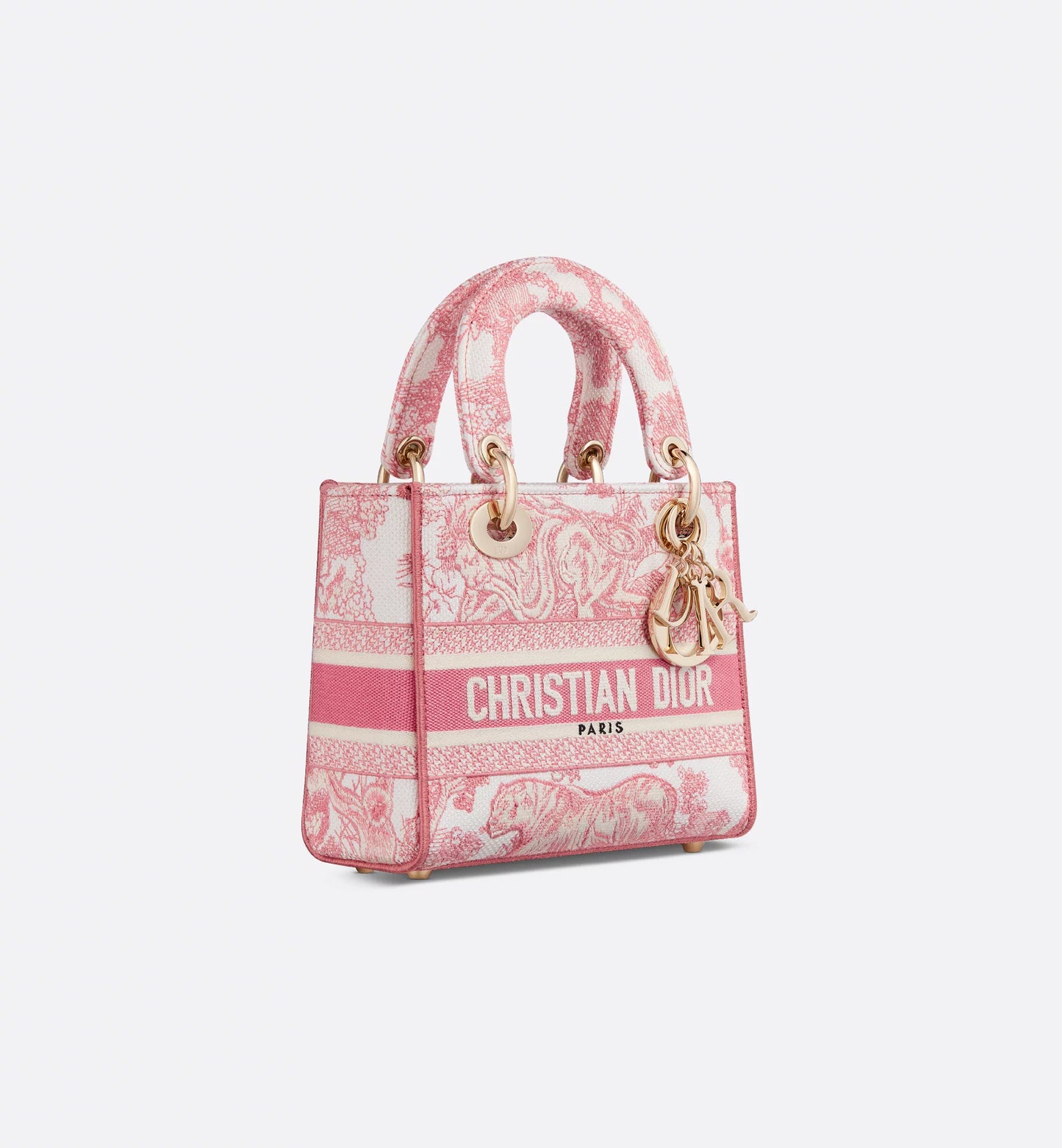 Medium Dior Book Tote Pink