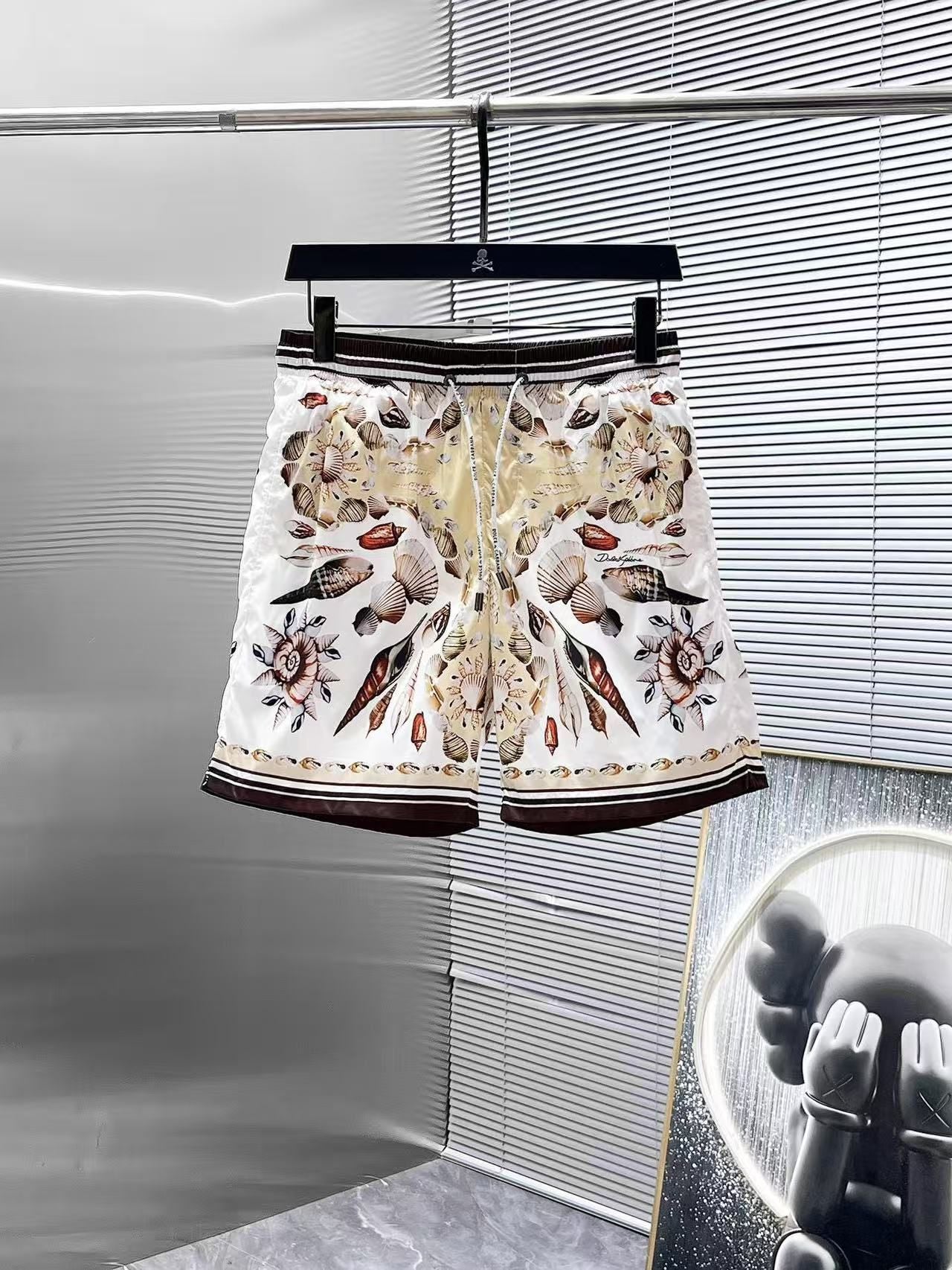 Badehose mit Muschelmotiv