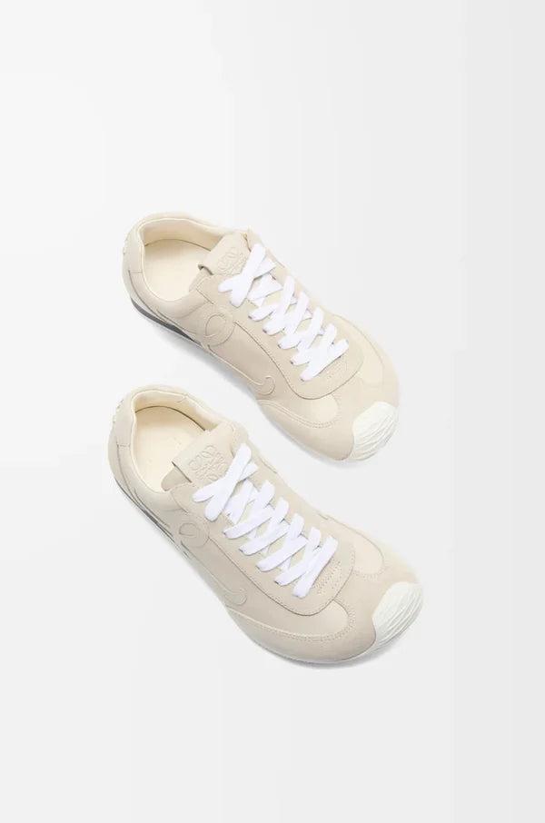 Ballet Runner 2.0 sneakers made of soft leather in white