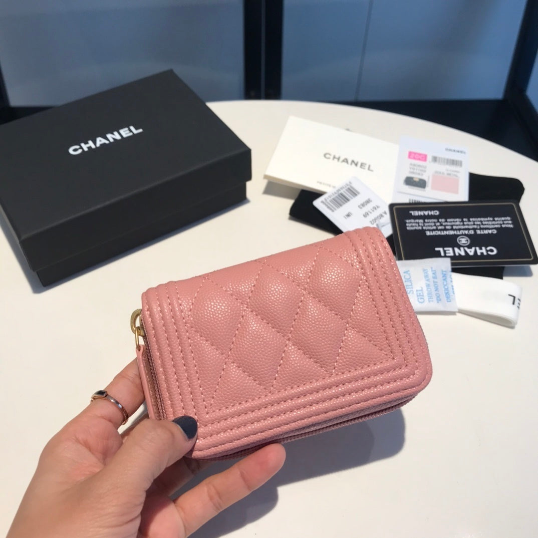 Pink Caviar Boy Münzgeldbörse