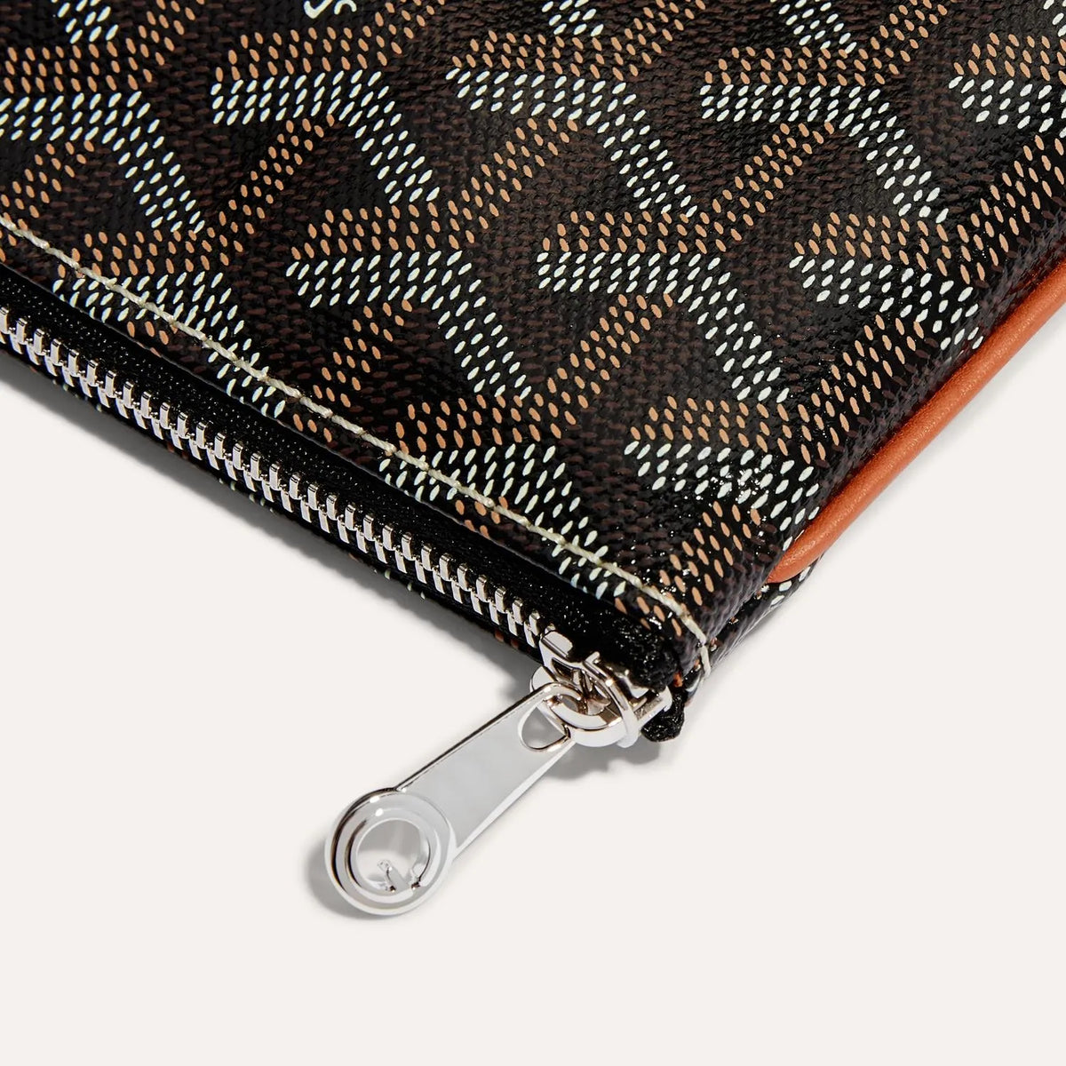 Sénat Mini Pouch Sky Black & Tan