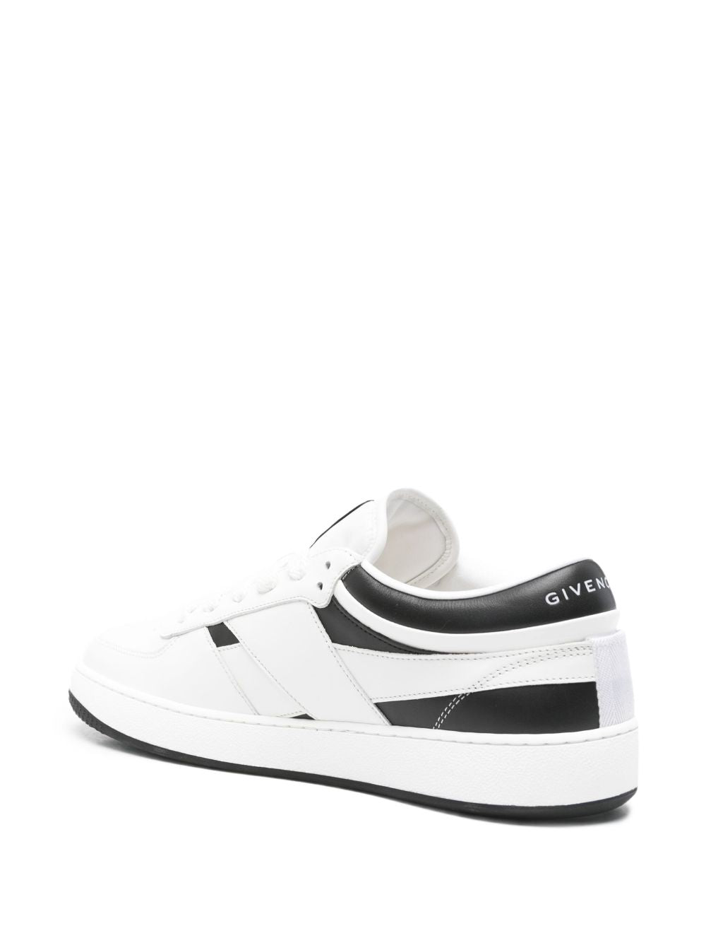 G-Move-Sneakers aus Leder in Weiß/Schwarz