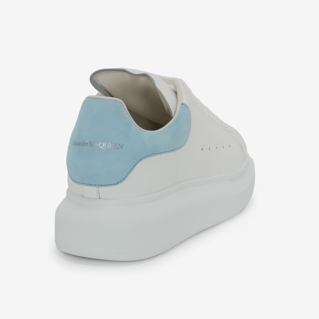 OVERSIZE BIANCO POLVERE BLU