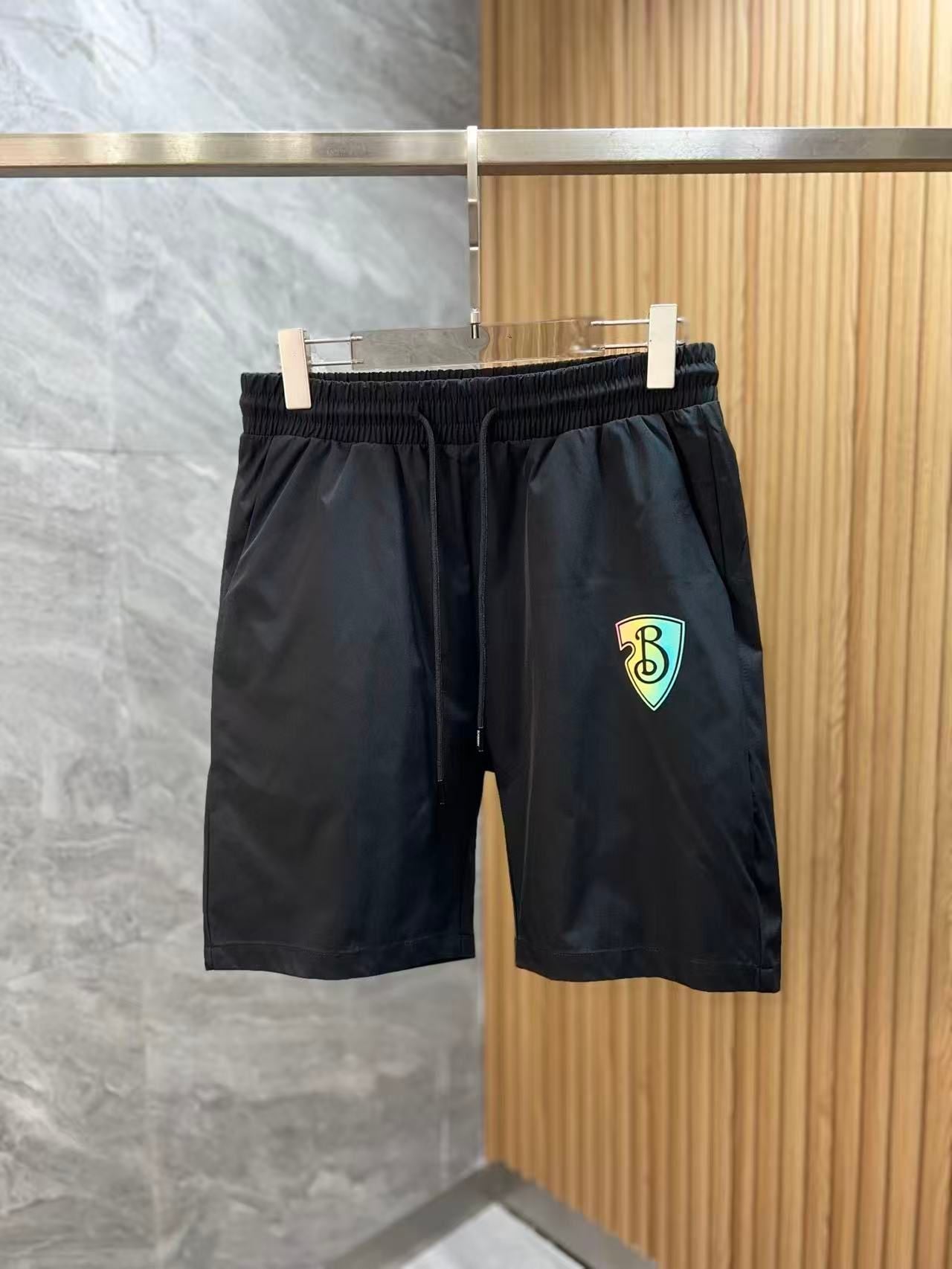 Technische Badehose Schwarz