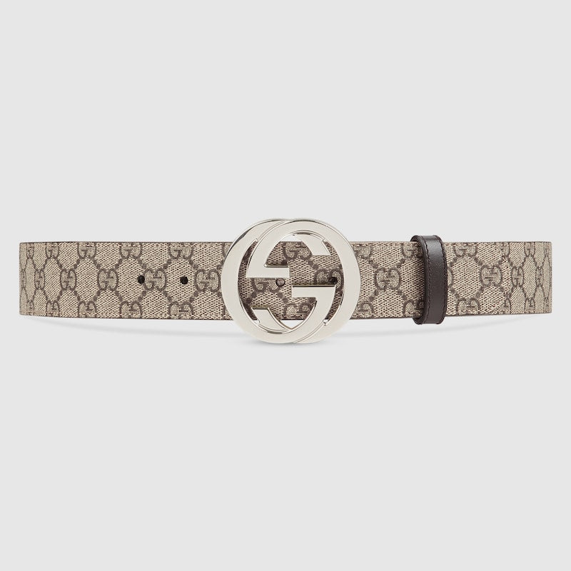 GG belt with cross buckle