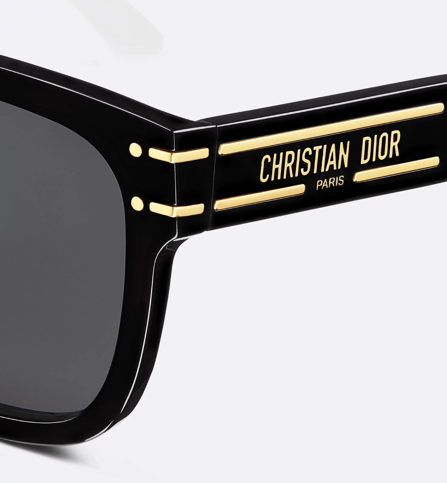 Square Sunglasses Signature S7F Black Women's