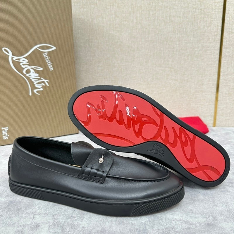 Mokassins Chambeliboat komplett schwarz