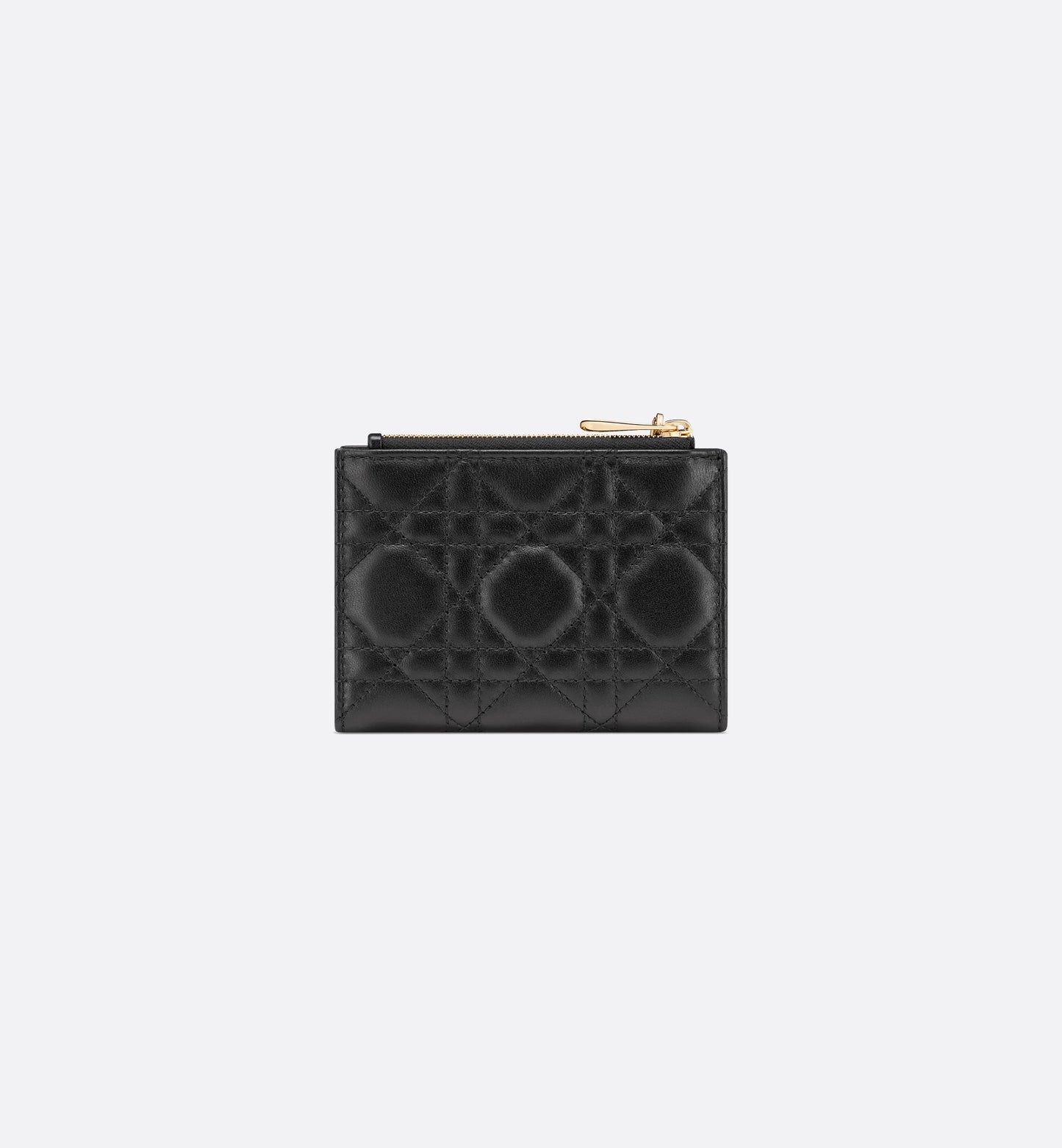 Lady Dahlia Wallet Lambskin Cannage Black