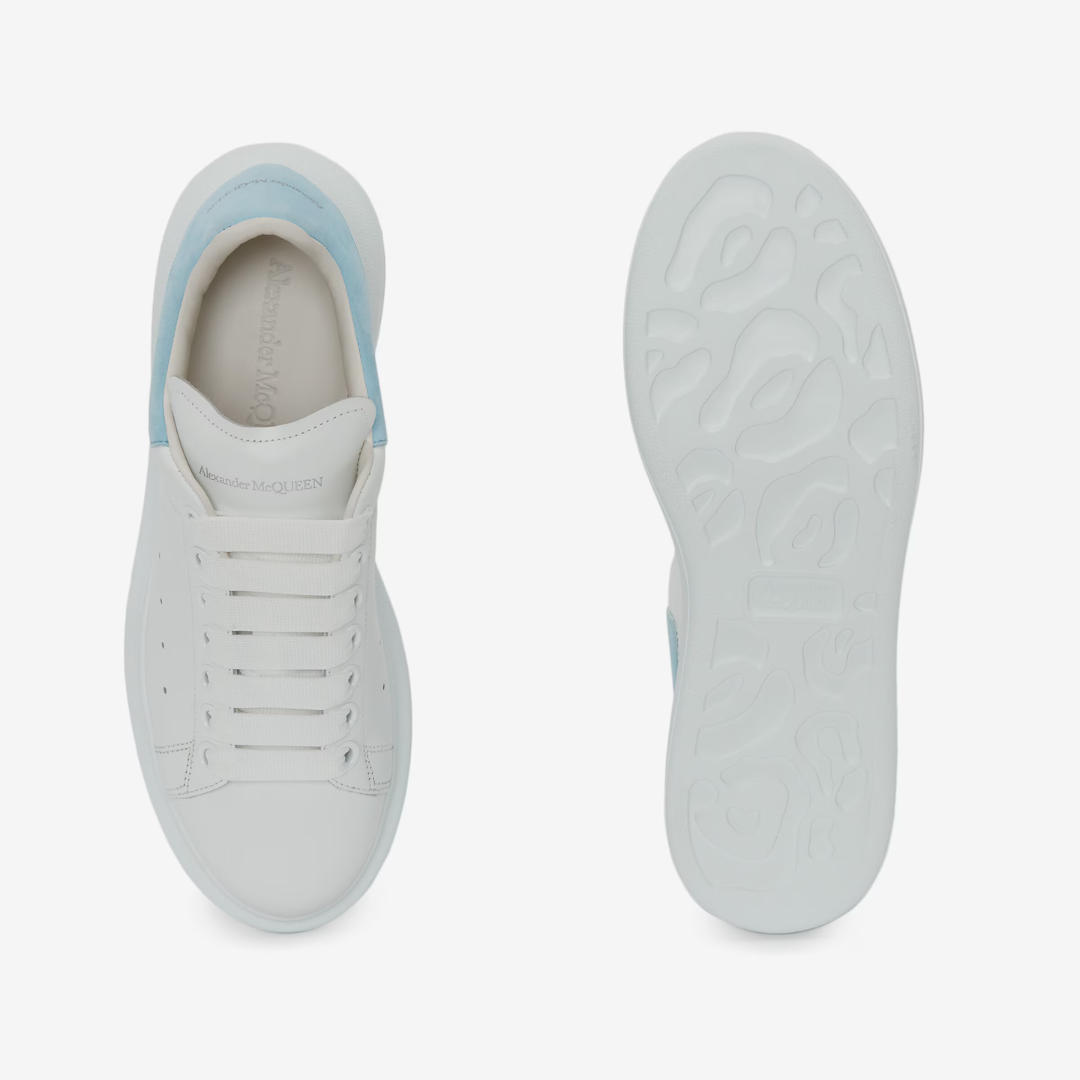OVERSIZE BIANCO POLVERE BLU