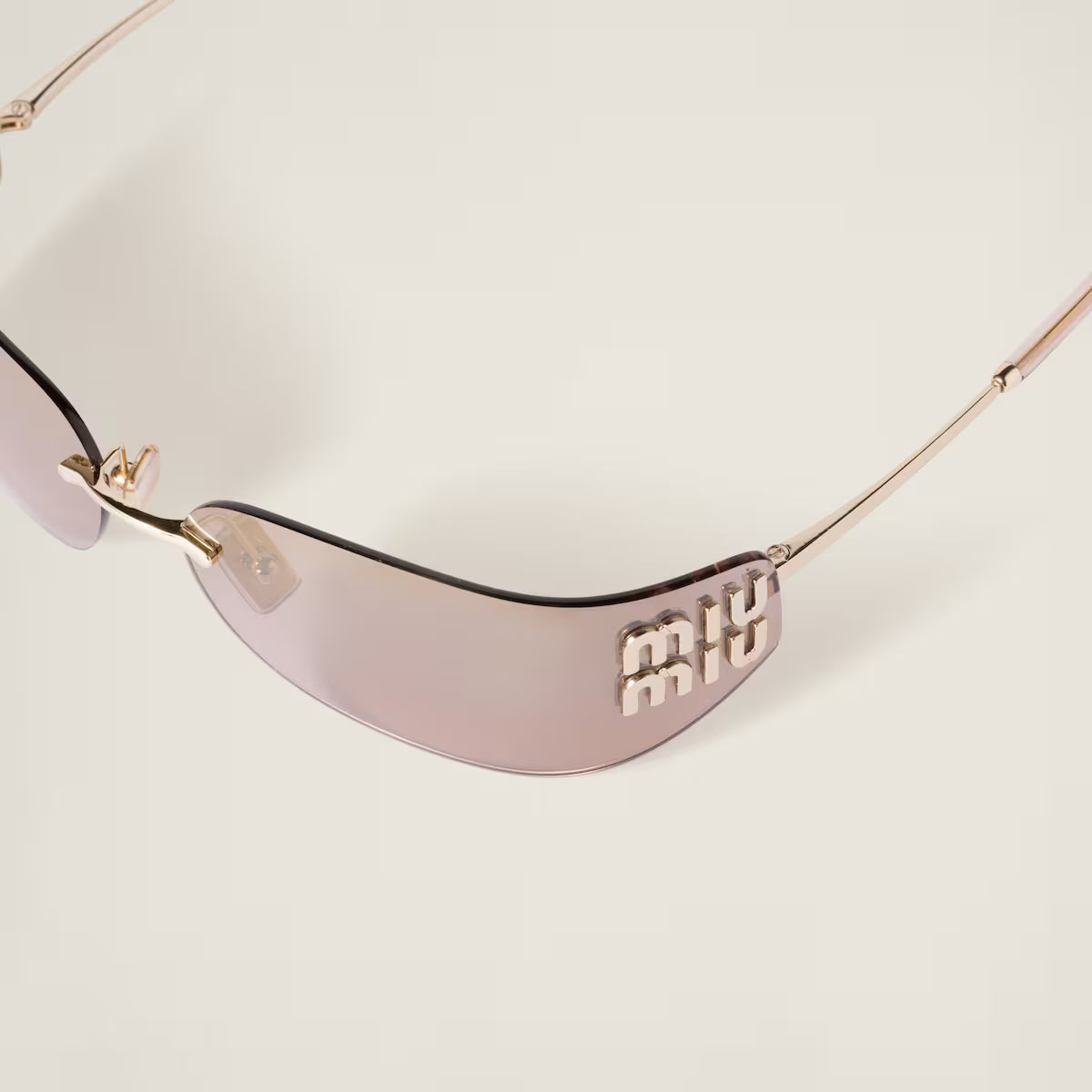 Aube Sonnenbrille Bronzefarbene Gläser
