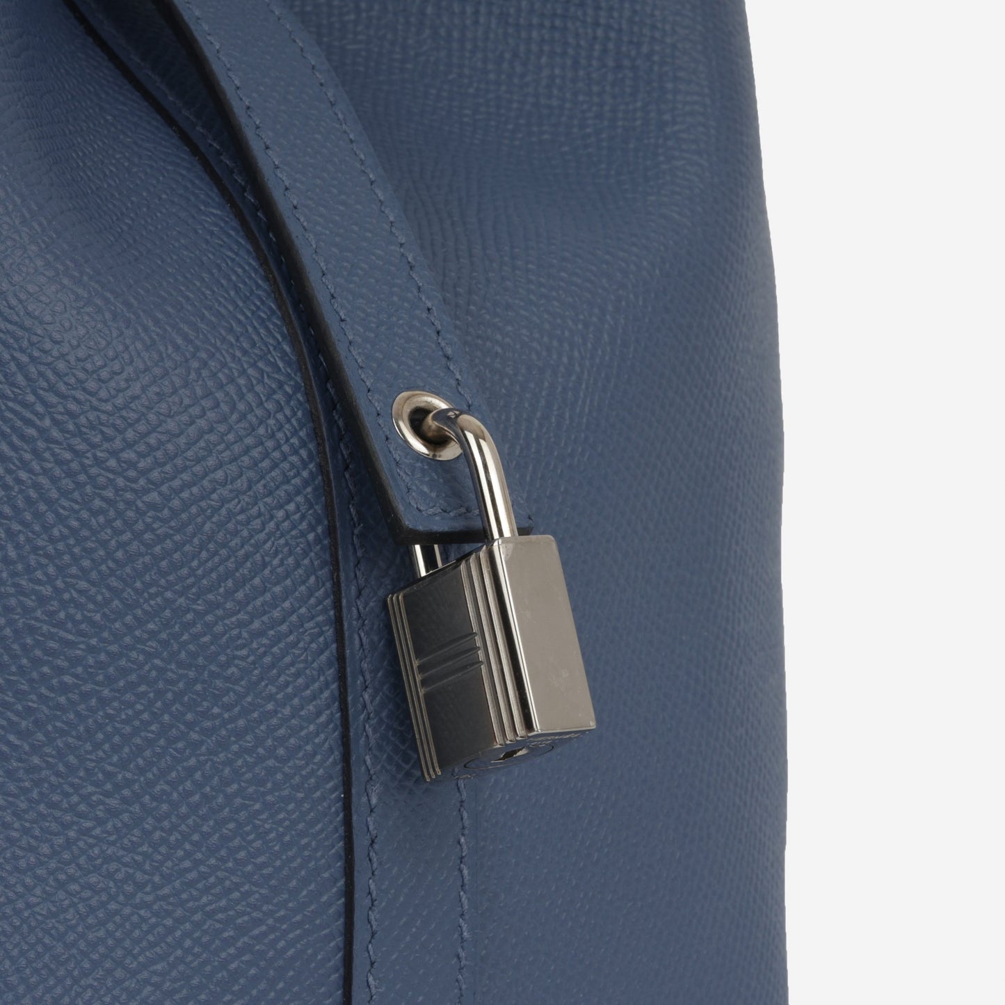 Picotin 22 Ledergeflecht – Tintenblau/Schwarz/Ziegel Epsom