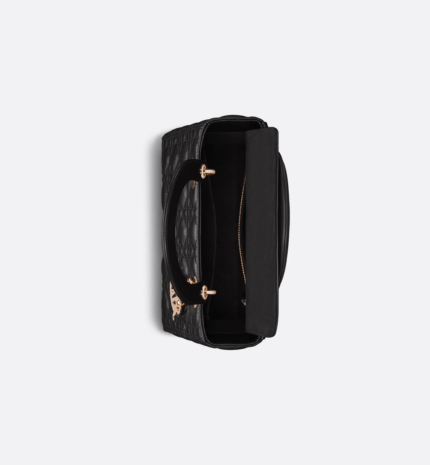 Medium Lady Dior Bag Black