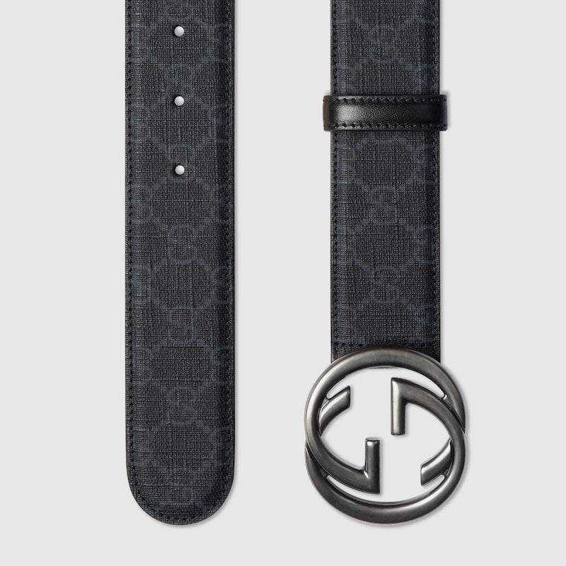 GG belt with cross buckle