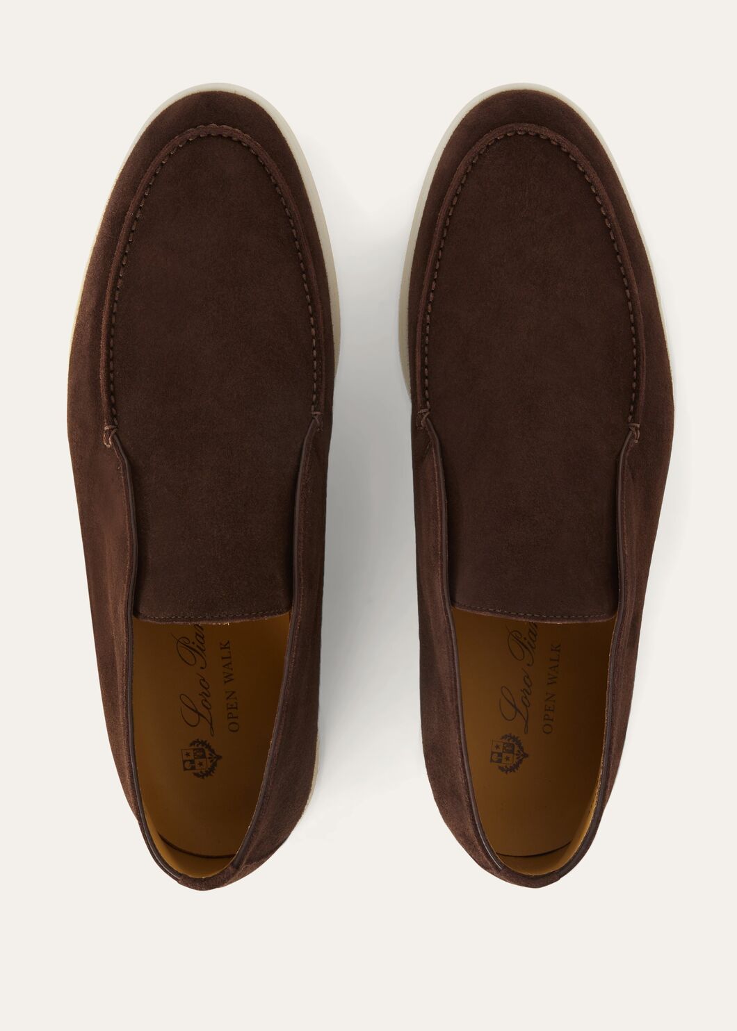 Open Walk ankle boots in chocolate brown suede