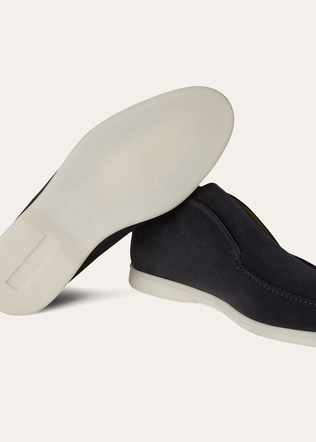 Open Walk ankle boots in Suede Marine