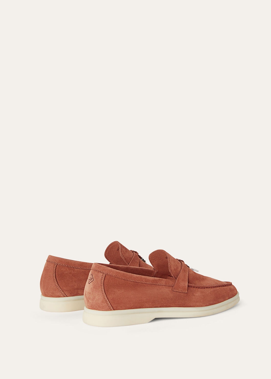 Moccasins Summer Charms Walk in orange suede women