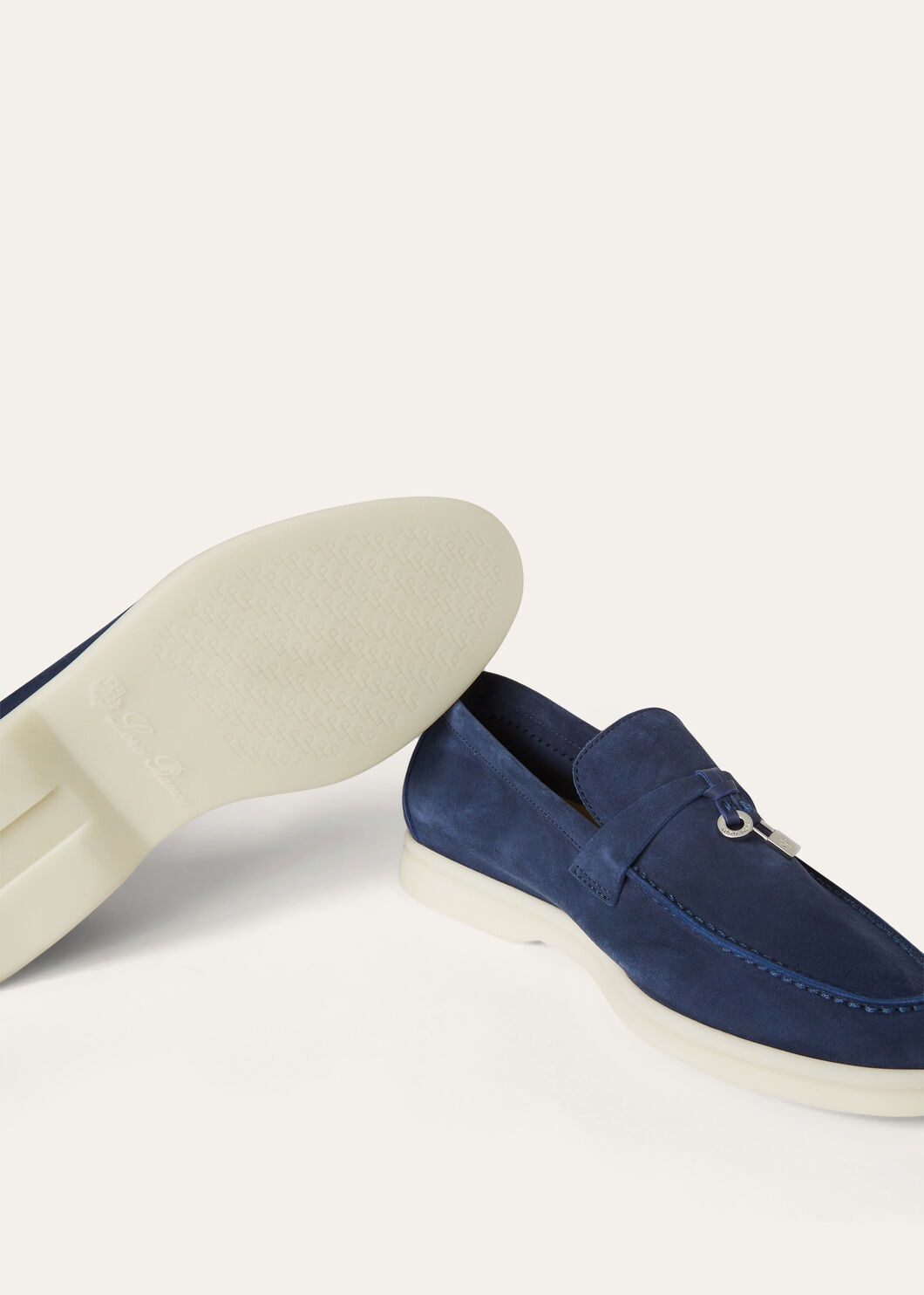 Mocassini Summer Charms Walk in camoscio blu scuro