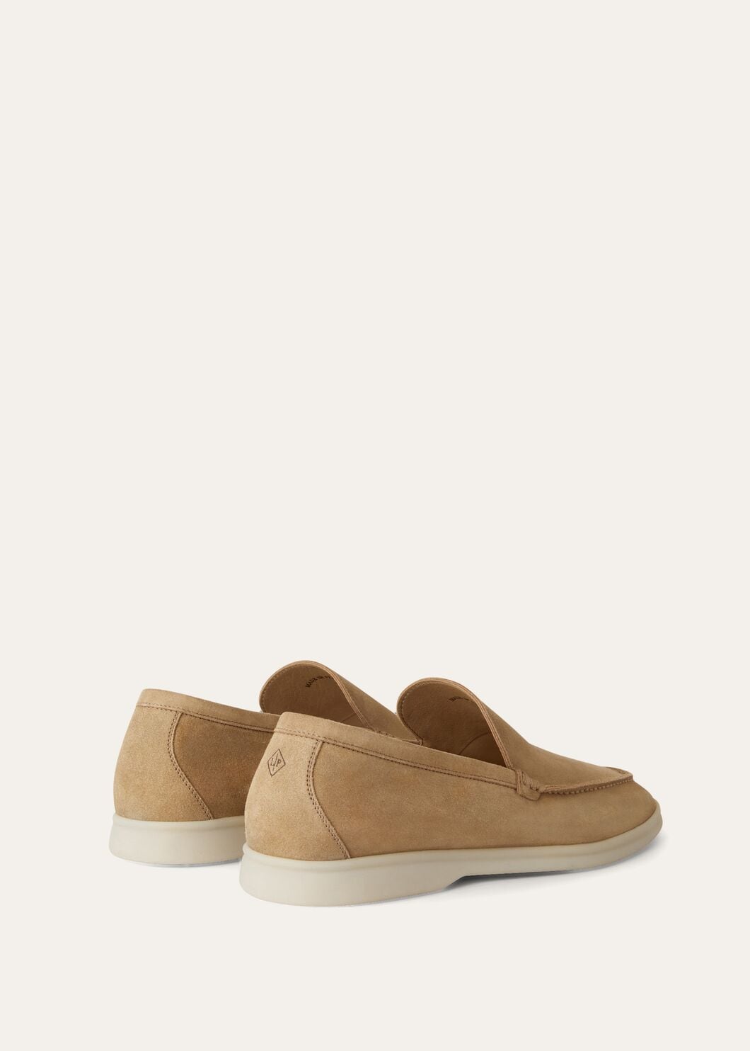 Men's Summer Walk khaki suede moccasins