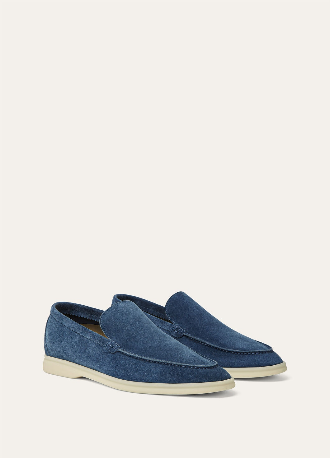 Summer Walk moccasins in black fig suede for men