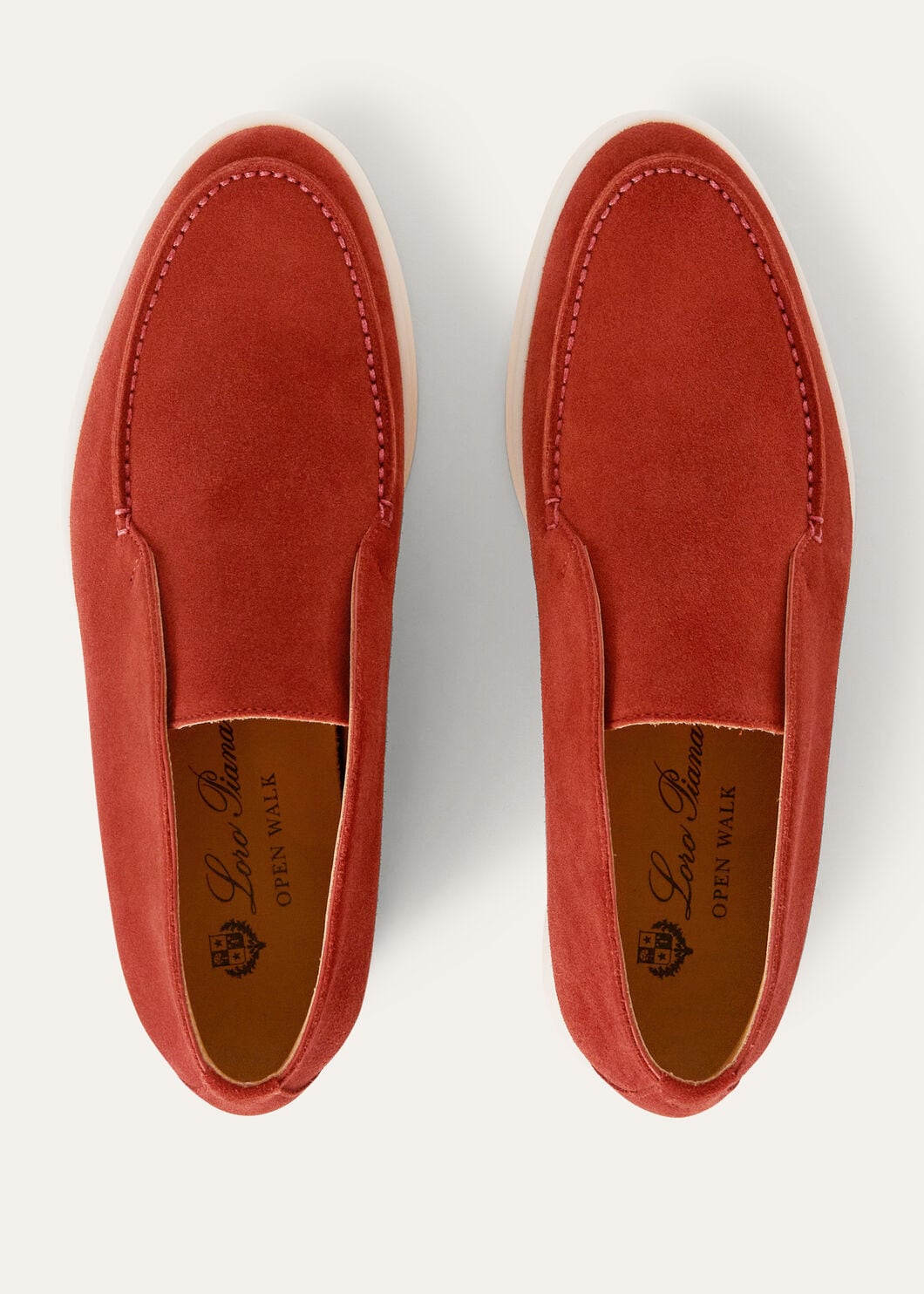 Open Walk ankle boots in suède red
