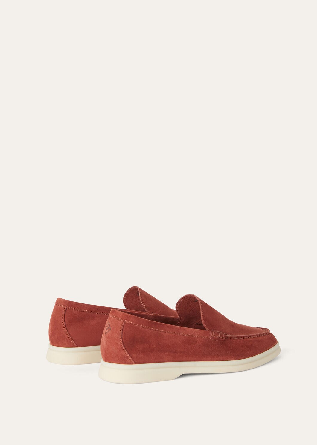 Summer Walk moccasins in cinnamon suede