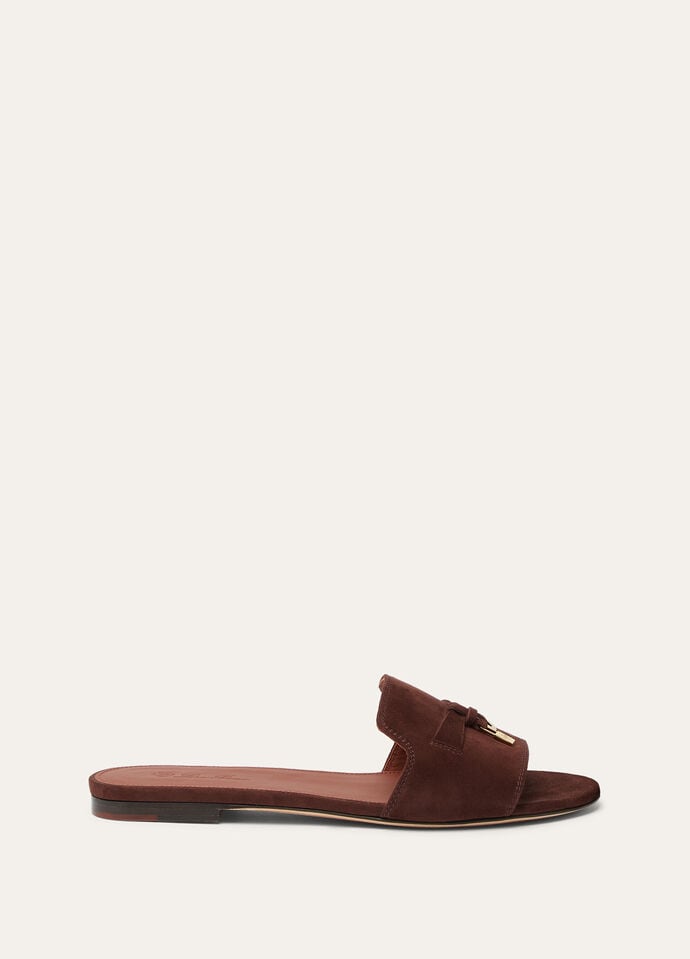 Summer Charms Sandal Suede Brown