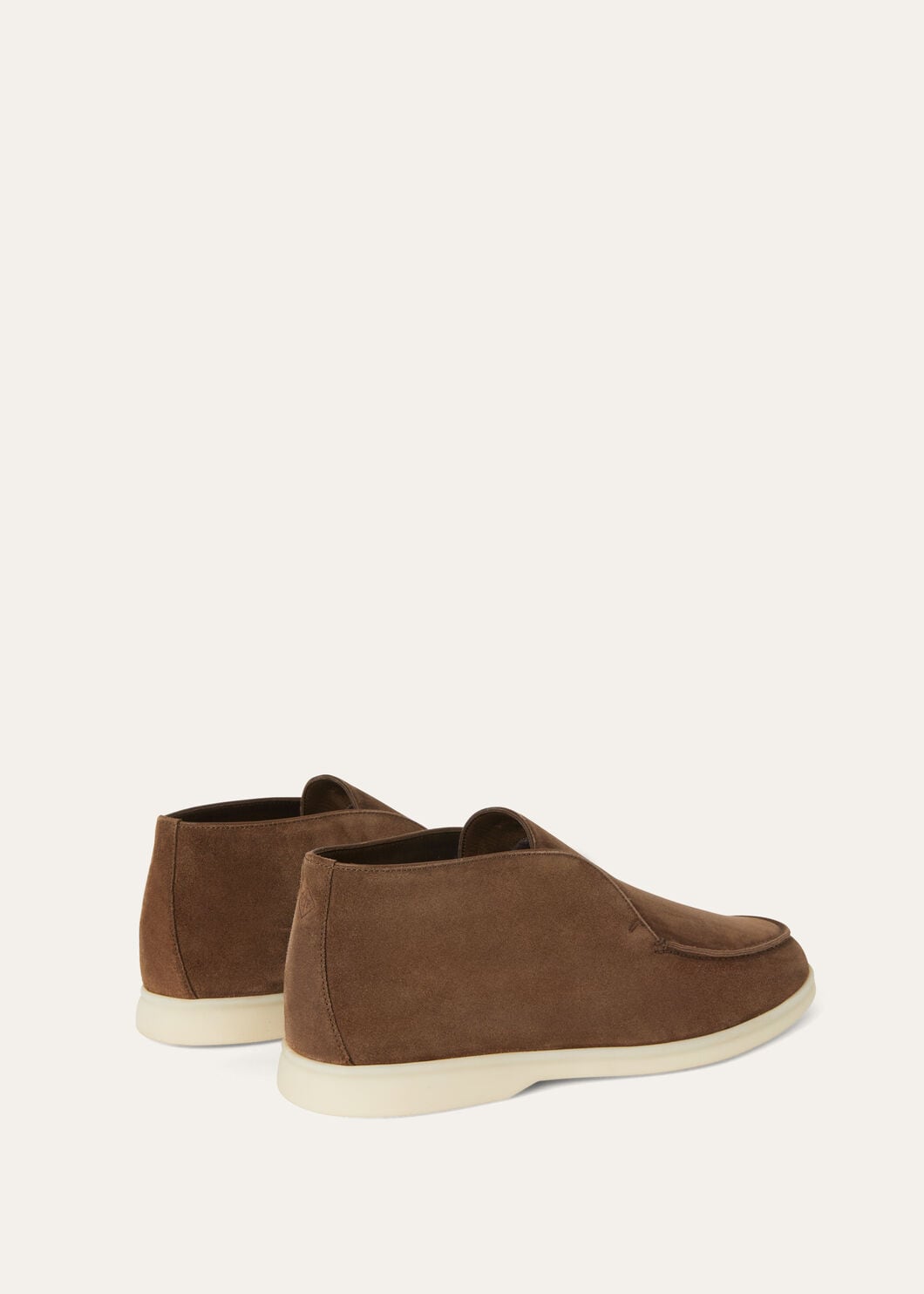 Open Walk ankle boots in suede pine cones