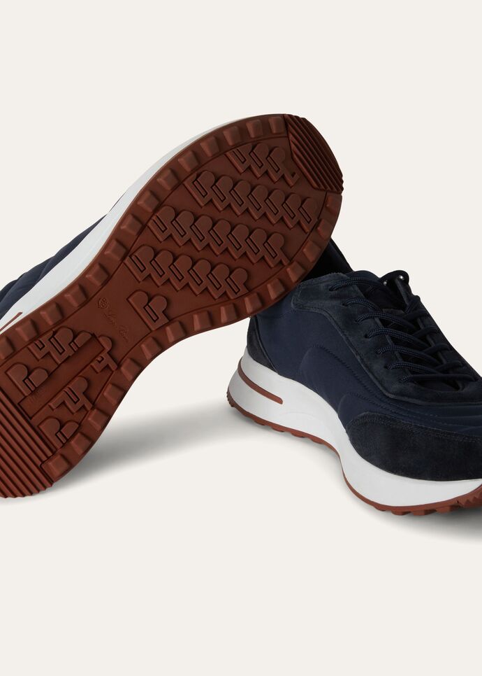 Week End Walk Sneaker Navy Blue