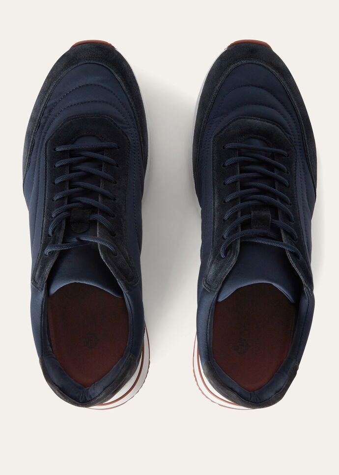 Week End Walk Sneaker Navy Blue