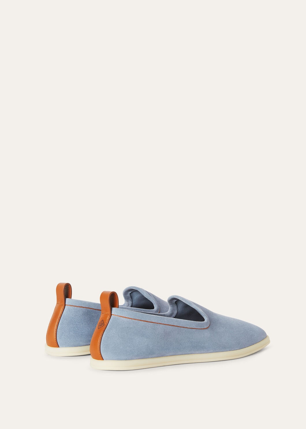 Venice Walk moccasins in dusty grey suede for men