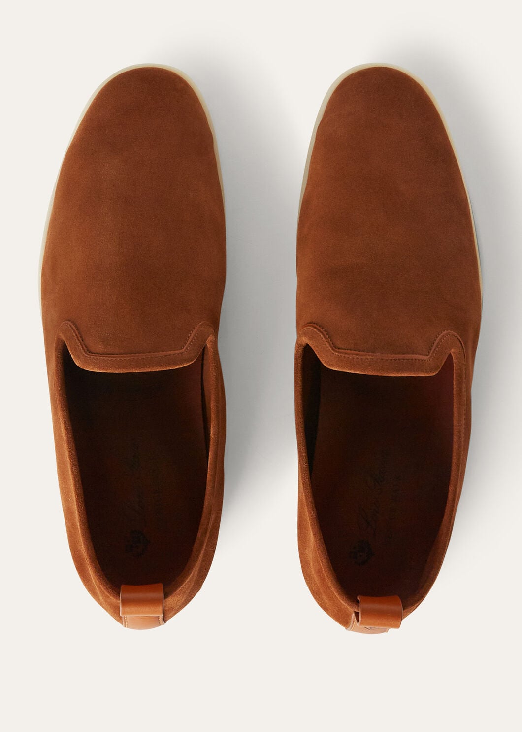 Men's Venice Walk moccasins in brown calf suede
