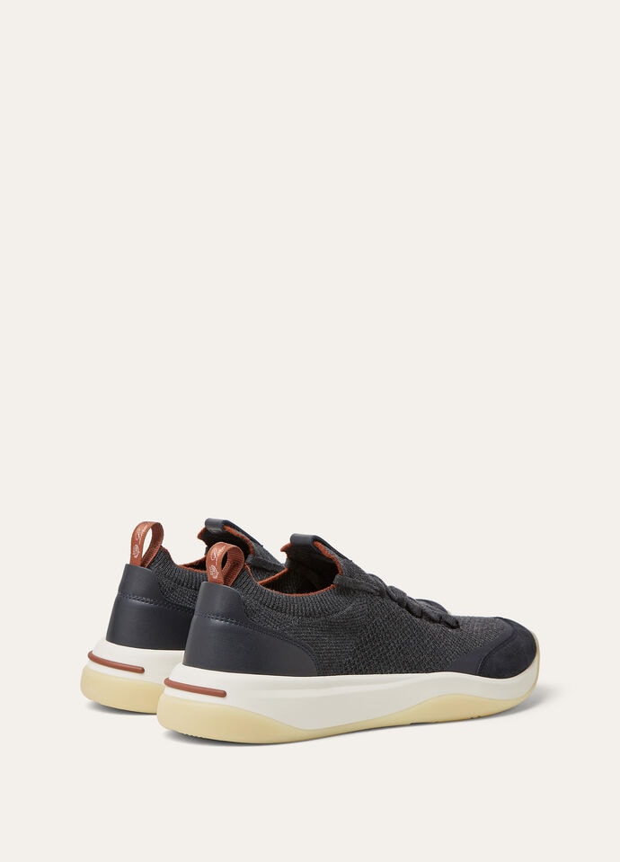 410 LP Sneaker Nebel Melange Dunkel