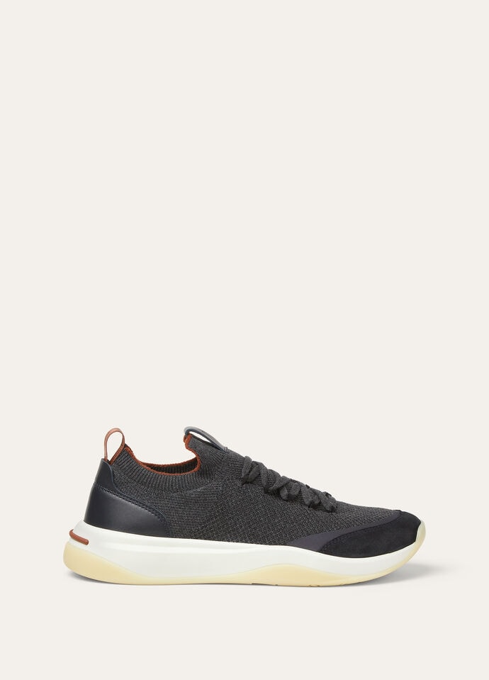 410 LP Sneaker Nebel Melange Dunkel