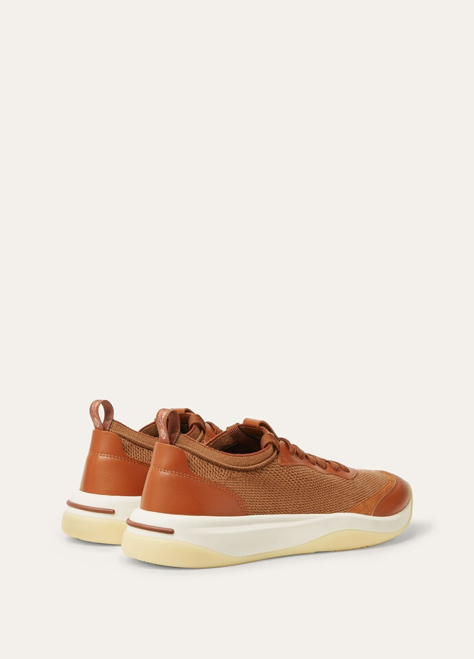 Mocassini in pelle scamosciata Amarone Summer Walk da uomo