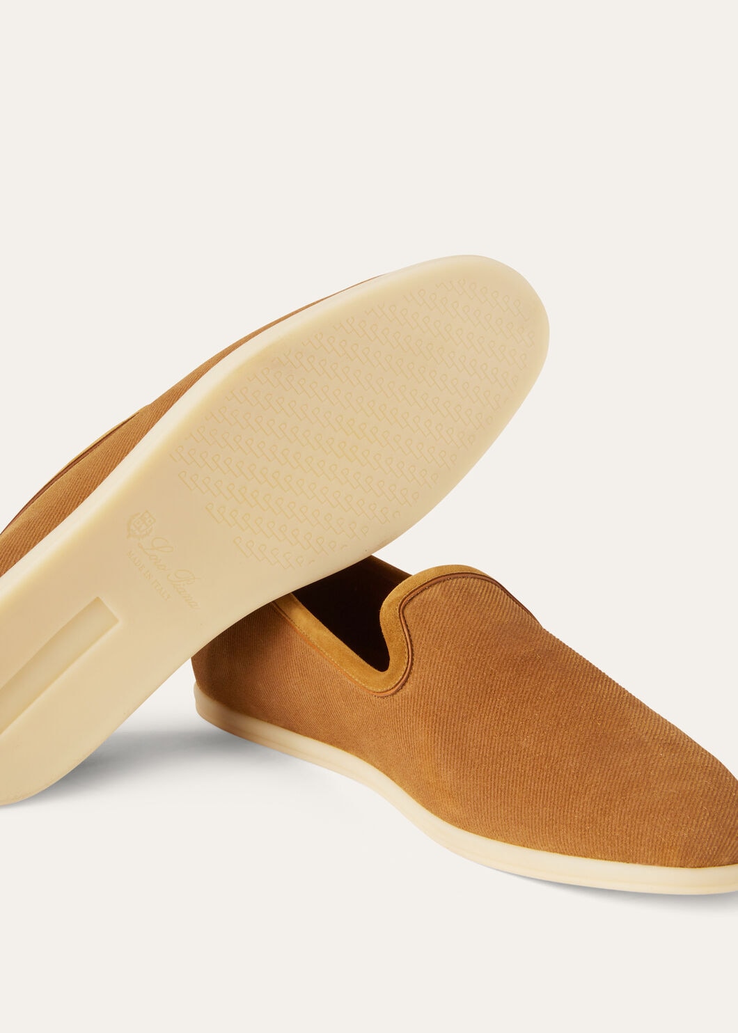 Venice Walk moccasins in whiskey-colored suede for men