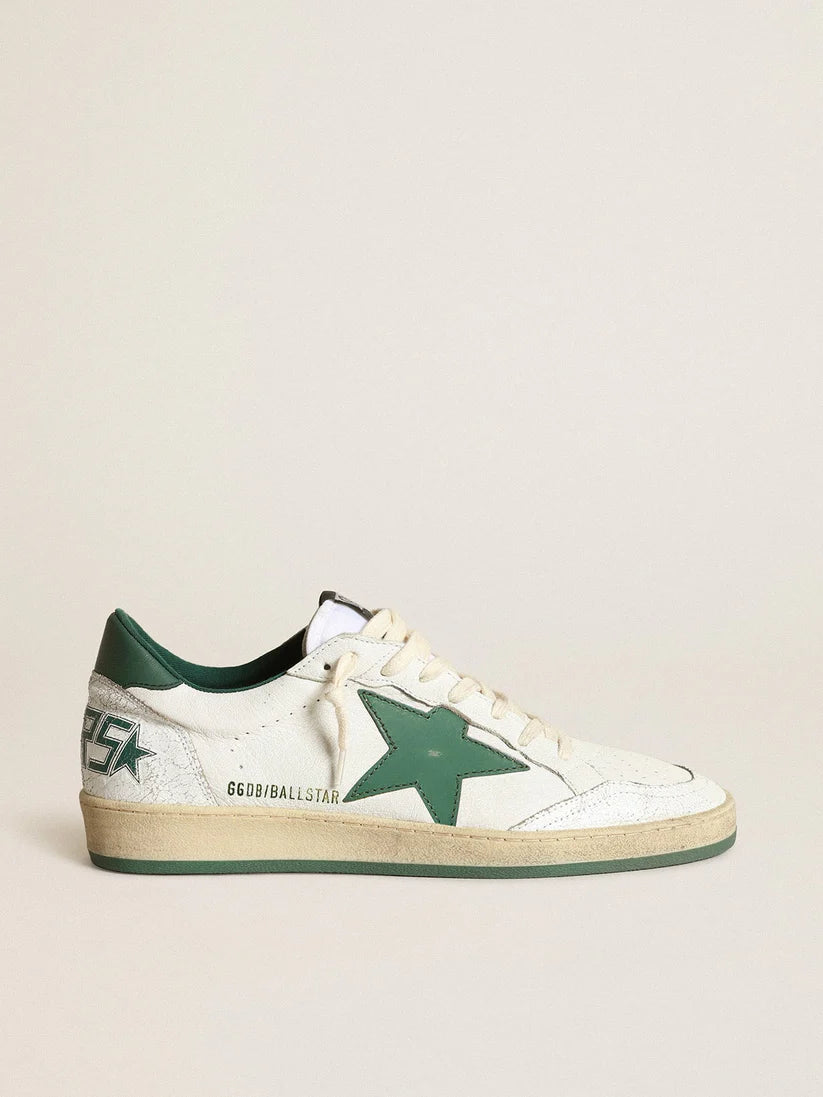 White nappa with green star