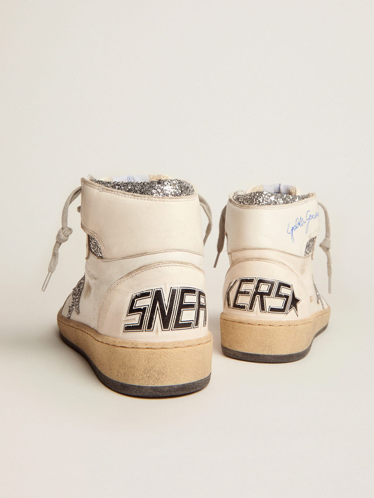 Sky-Star with signature on the ankle and silver inserts