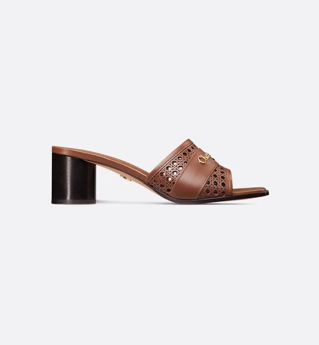 D-Lane camel heeled sandal