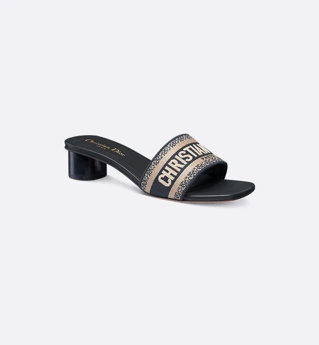 Sandalette mit Absatz Dway Intensivblau