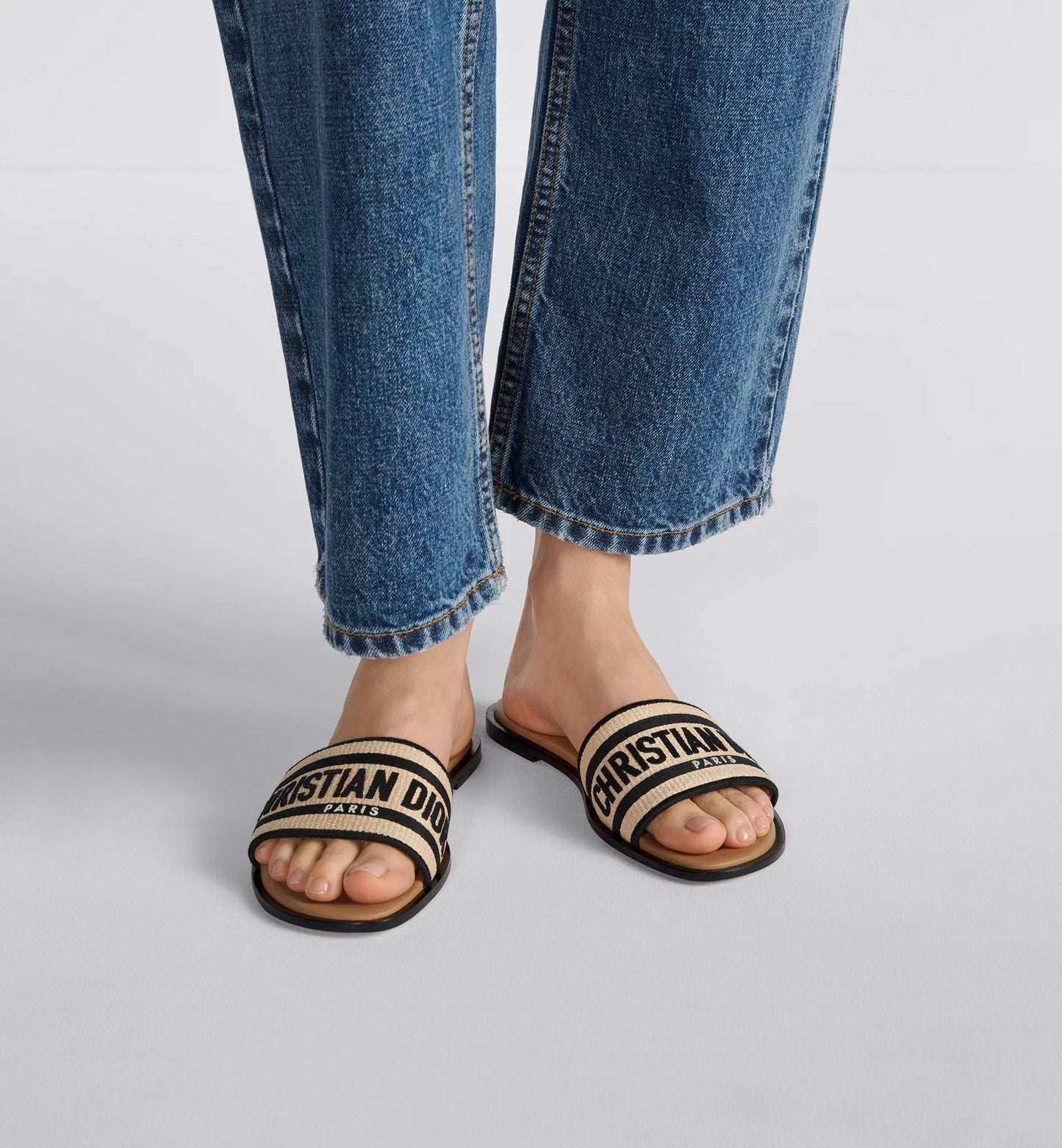Dway Sandal Beige/Black